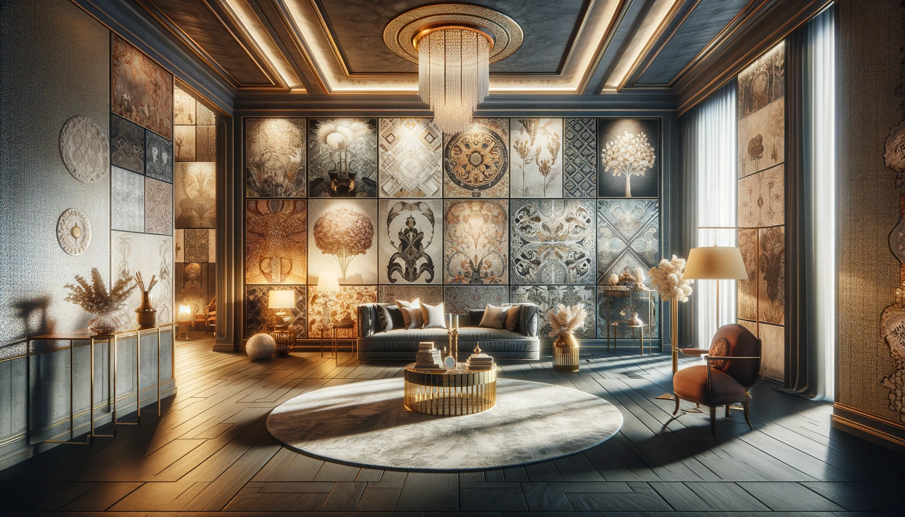 Elevate Your Home with LuxeLivingSpaces: Exclusive Wallpaper & Wall Coverings